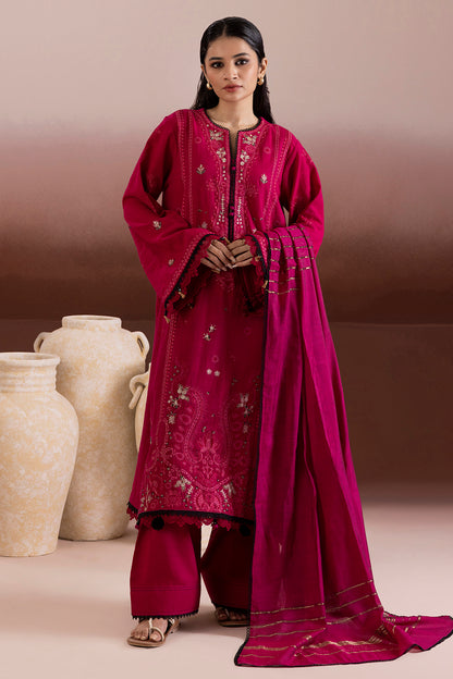 Embroidered Shirt Shalwar Dupatta - 0171