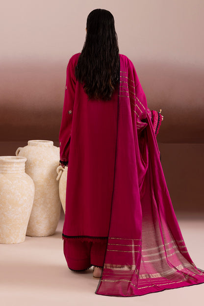 Embroidered Shirt Shalwar Dupatta - 0171