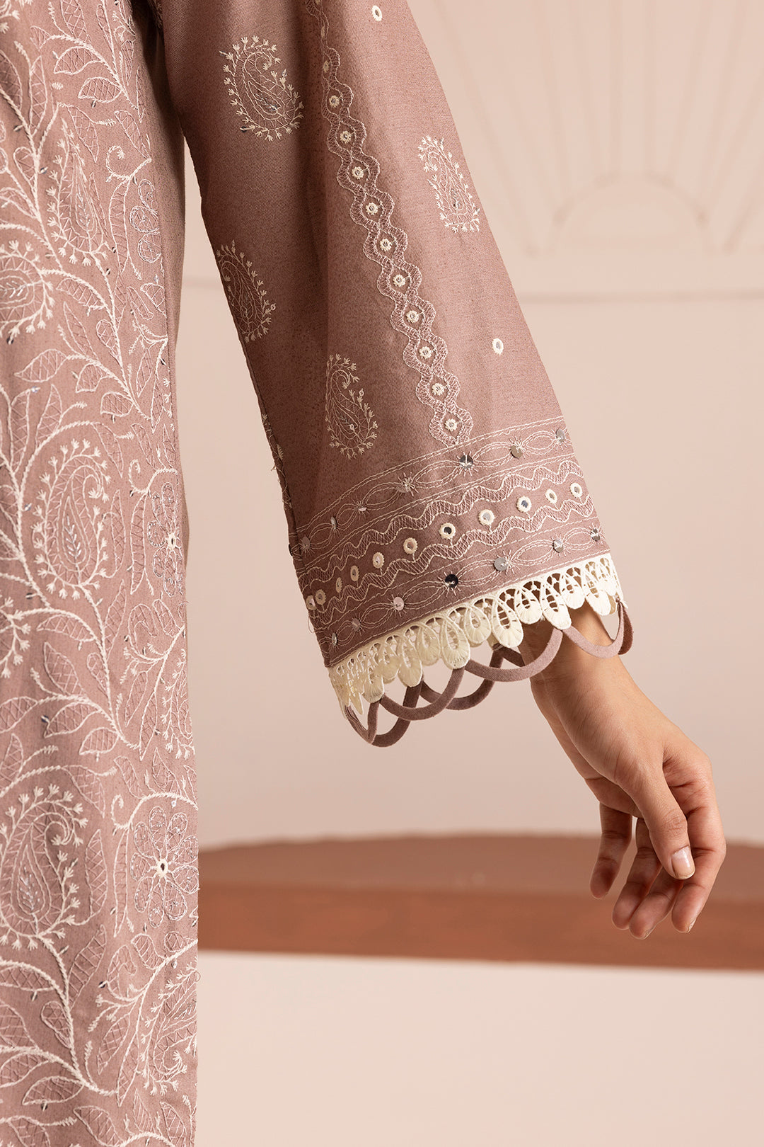 Embroidered Shirt Shalwar Dupatta - 0172