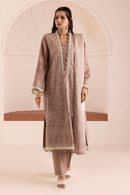 Embroidered Shirt Shalwar Dupatta - 0172