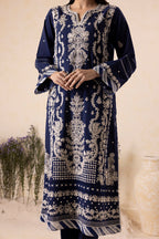 Embroidered Shirt Shalwar Shawl - 0174