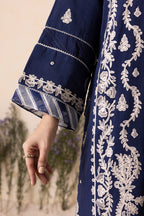 Embroidered Shirt Shalwar Shawl - 0174