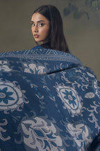 Embroidered Shirt Shalwar Shawl - 0234