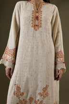 Embroidered Shirt Shalwar Shawl - 0235