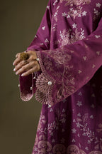 Embroidered Shirt Shalwar Shawl - 0236