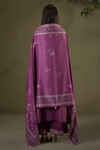 Embroidered Shirt Shalwar Shawl - 0236