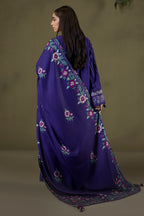 Embroidered Shirt Shalwar Shawl - 0237