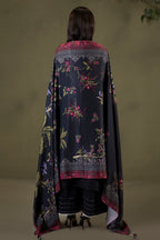 Embroidered Shirt Shalwar Shawl - 0238