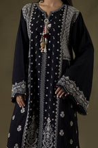 Embroidered Shirt Shalwar Shawl - 0238