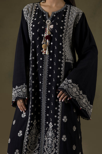 Embroidered Shirt Shalwar Shawl - 0238