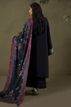 Embroidered Shirt Shalwar Shawl - 0238