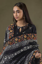 Embroidered Shirt Shalwar Shawl - 0239
