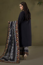 Embroidered Shirt Shalwar Shawl - 0239