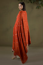 Embroidered Shirt Shalwar Shawl - 0241