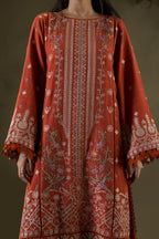 Embroidered Shirt Shalwar Shawl - 0241