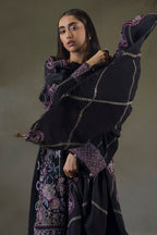 Embroidered Shirt Shalwar Shawl - 0244