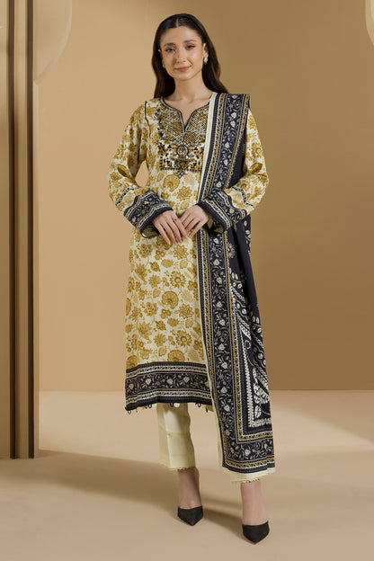 Embroidered Shirt Dupatta - 0255