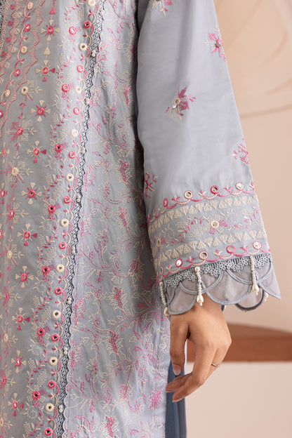Embroidered Shirt Shalwar Dupatta - 0257