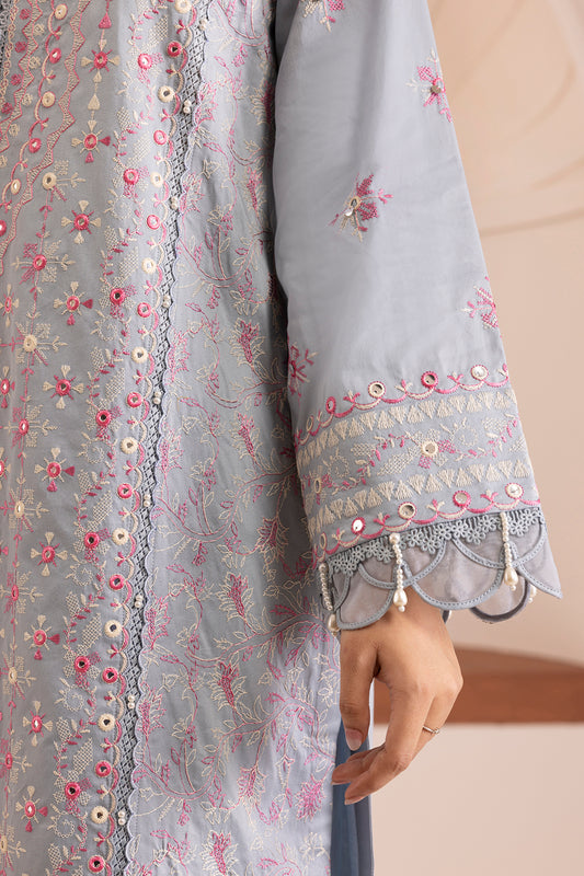 Embroidered Shirt Shalwar Dupatta - 0257