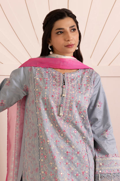 Embroidered Shirt Shalwar Dupatta - 0257