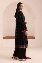 Embroidered Shirt Shalwar Shawl - 0258