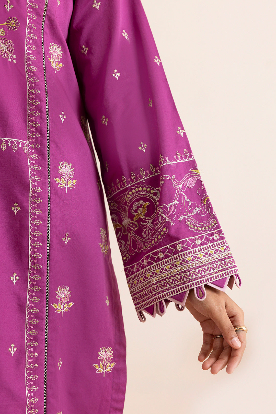 Embroidered Shirt Shalwar Dupatta - 0259