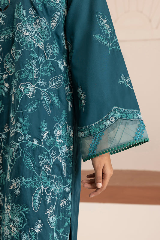 Embroidered Shirt Shalwar Shawl - 0260