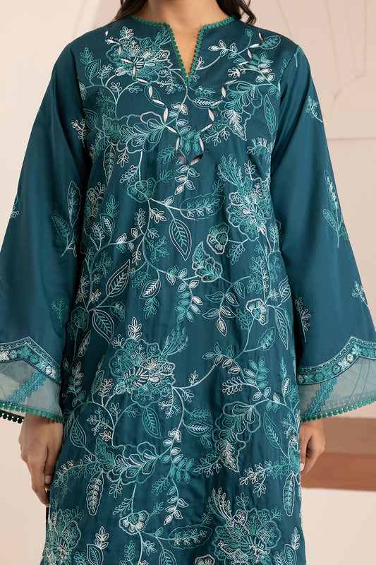 Embroidered Shirt Shalwar Shawl - 0260