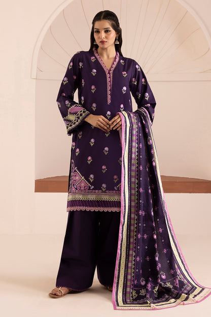 Embroidered Shirt Shalwar Dupatta - 0261