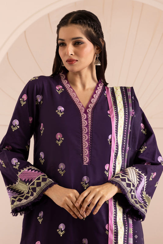 Embroidered Shirt Shalwar Dupatta - 0261