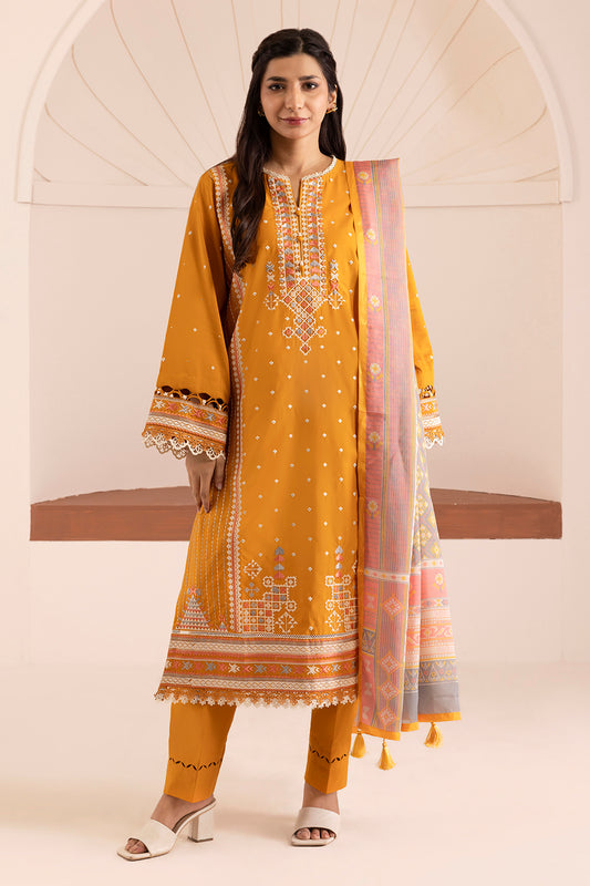 Embroidered Shirt Shalwar Dupatta - 0262