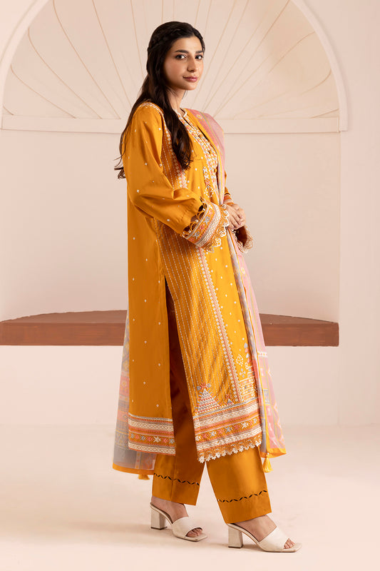Embroidered Shirt Shalwar Dupatta - 0262