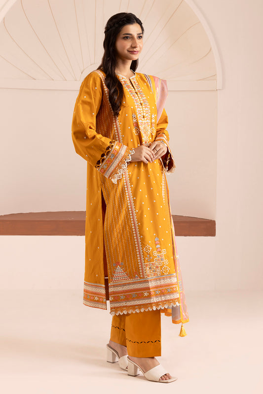 Embroidered Shirt Shalwar Dupatta - 0262