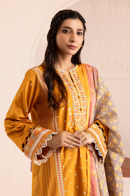 Embroidered Shirt Shalwar Dupatta - 0262