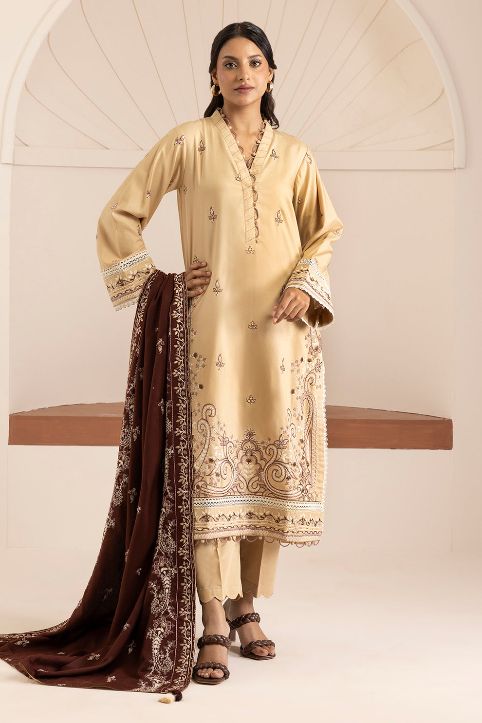 Beige Unstitched for Women