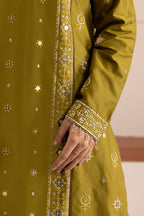 Embroidered Shirt Shalwar Shawl - 0265