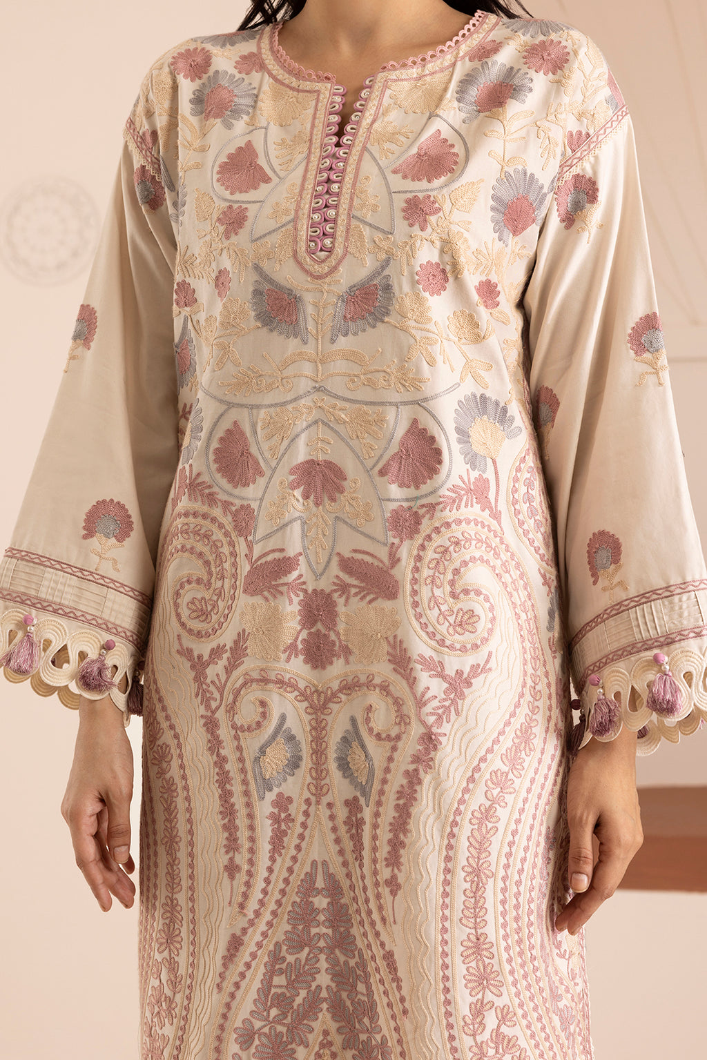 Embroidered Shirt Shalwar Dupatta - 0267