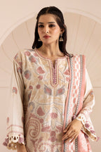 Embroidered Shirt Shalwar Dupatta - 0267