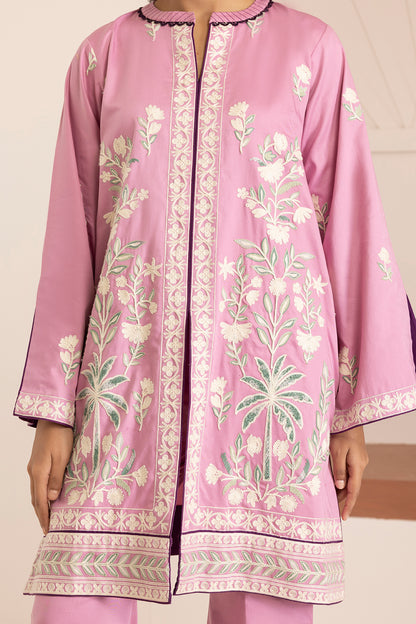 Embroidered Shirt Shalwar Shawl - 0268