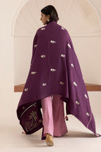 Embroidered Shirt Shalwar Shawl - 0268