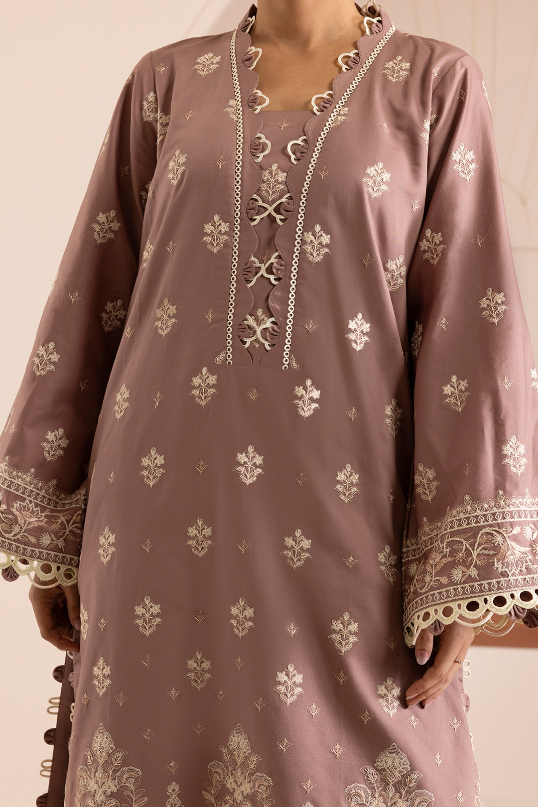 Embroidered Shirt Shalwar Dupatta - 0270
