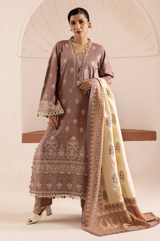 Embroidered Shirt Shalwar Dupatta - 0270