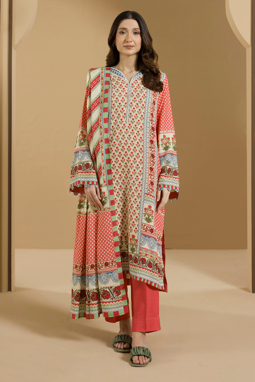 Shirt Shalwar Dupatta - 0100