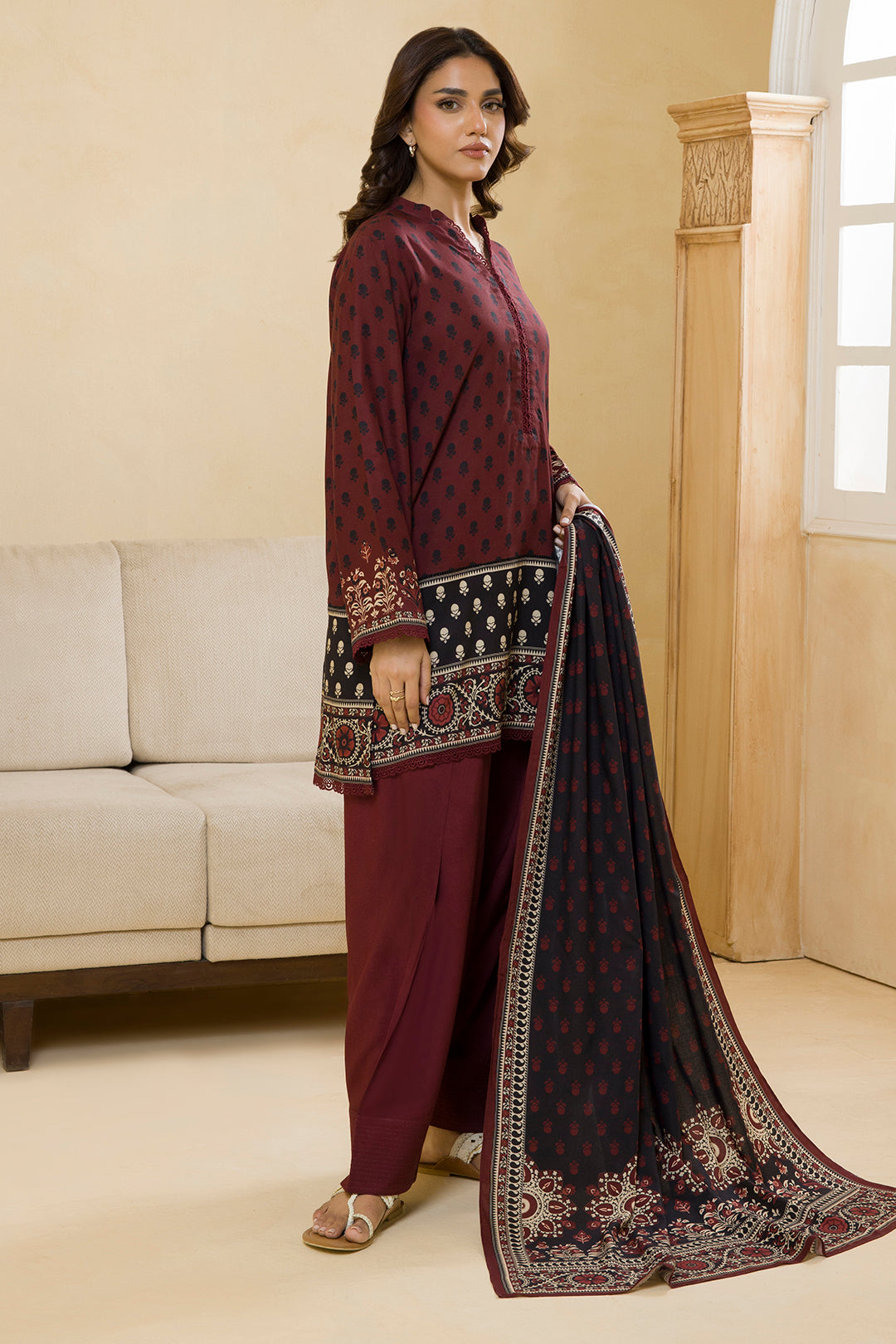 Shirt Shalwar Dupatta - 0107