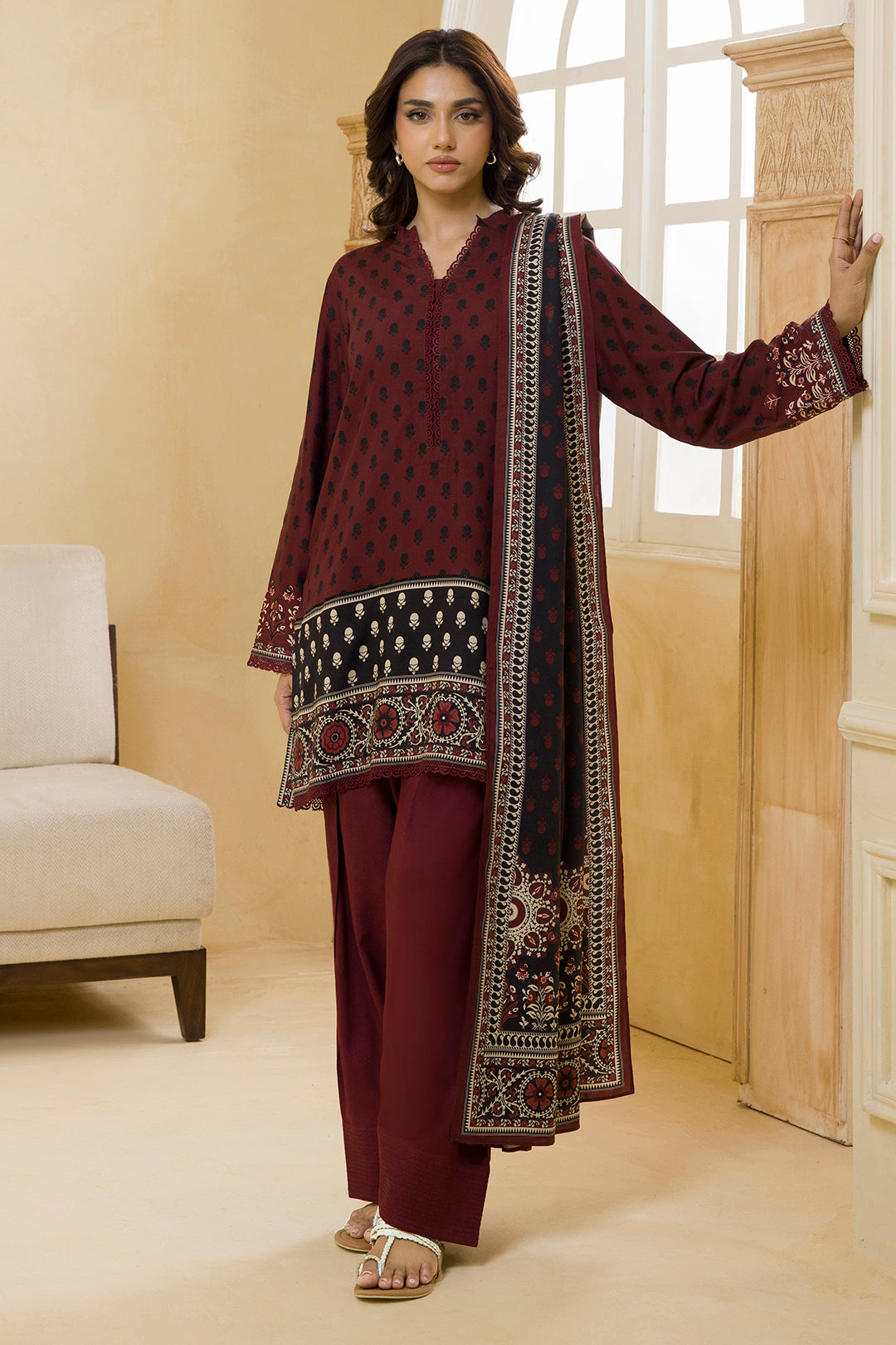 Shirt Shalwar Dupatta - 0107