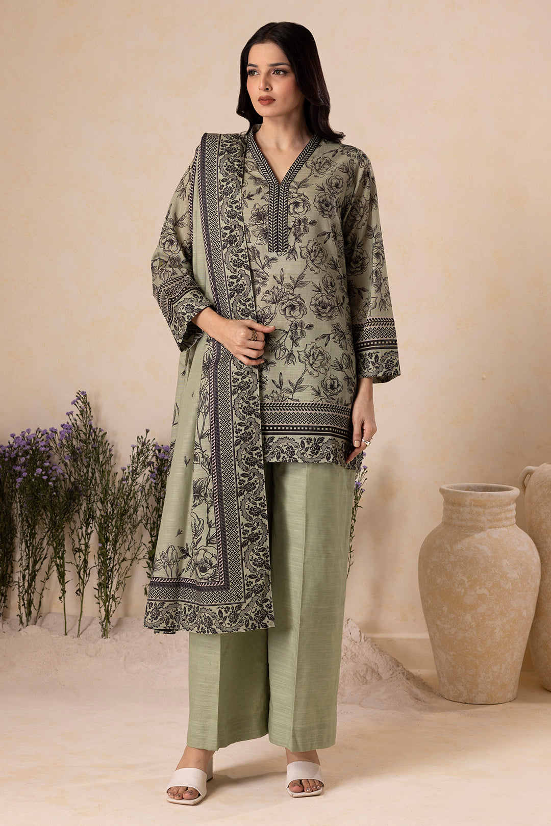 Shirt Shalwar Dupatta - 0135