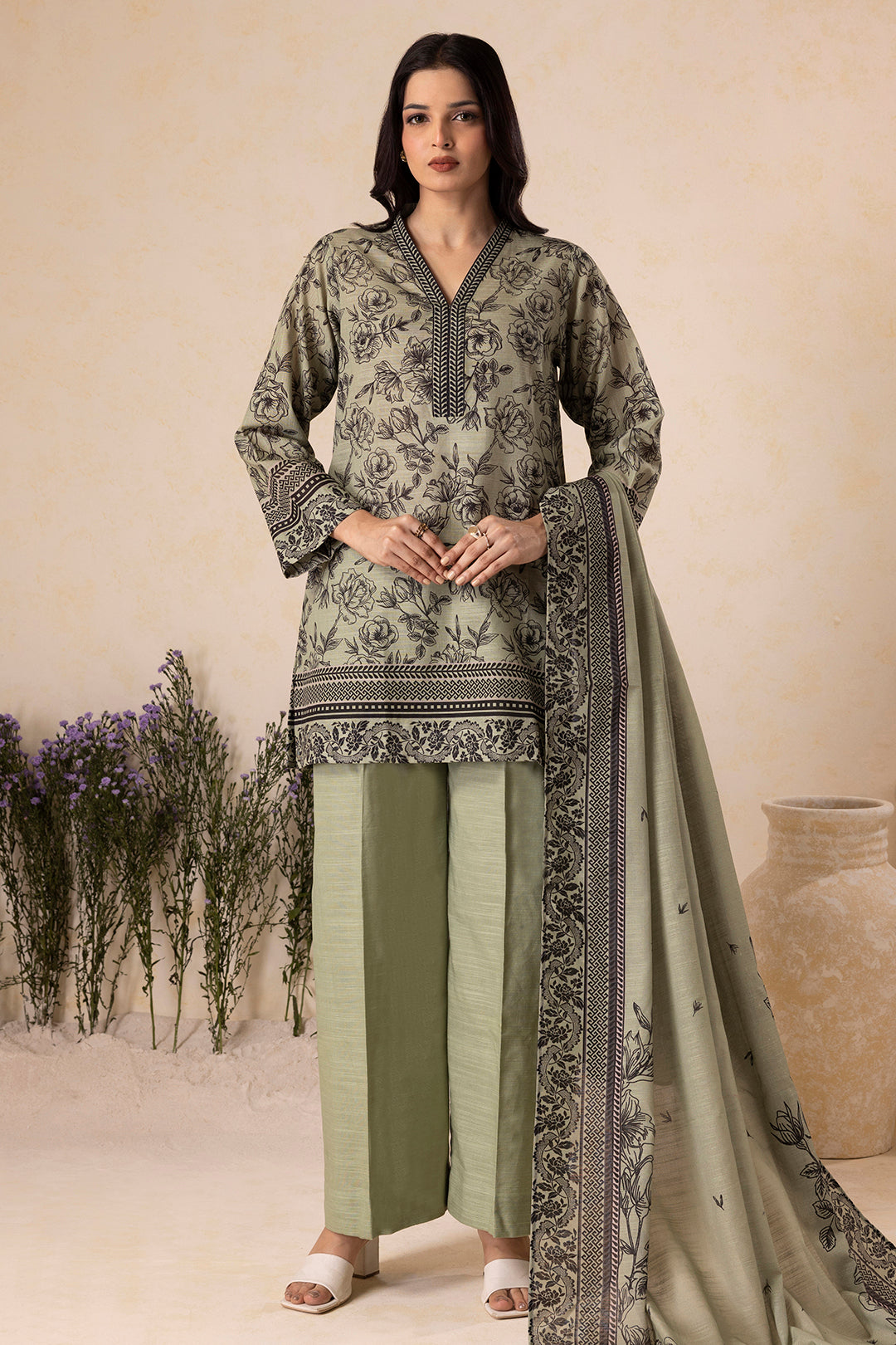 Shirt Shalwar Dupatta - 0135