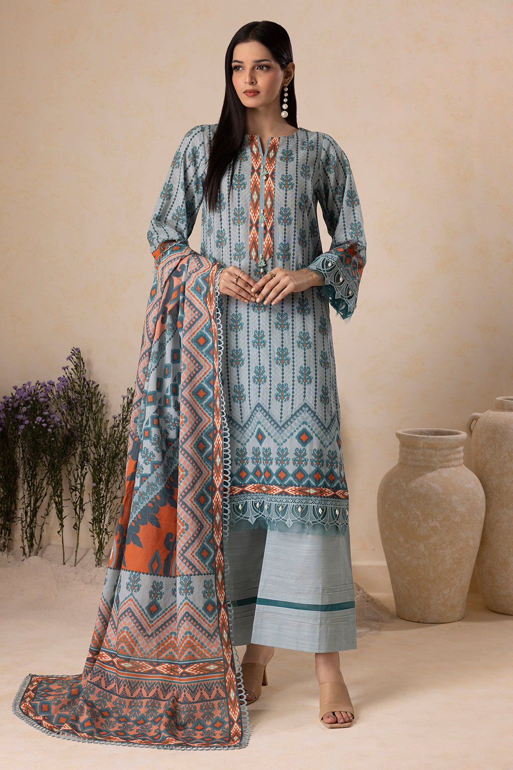 Shirt Shalwar Dupatta - 0136