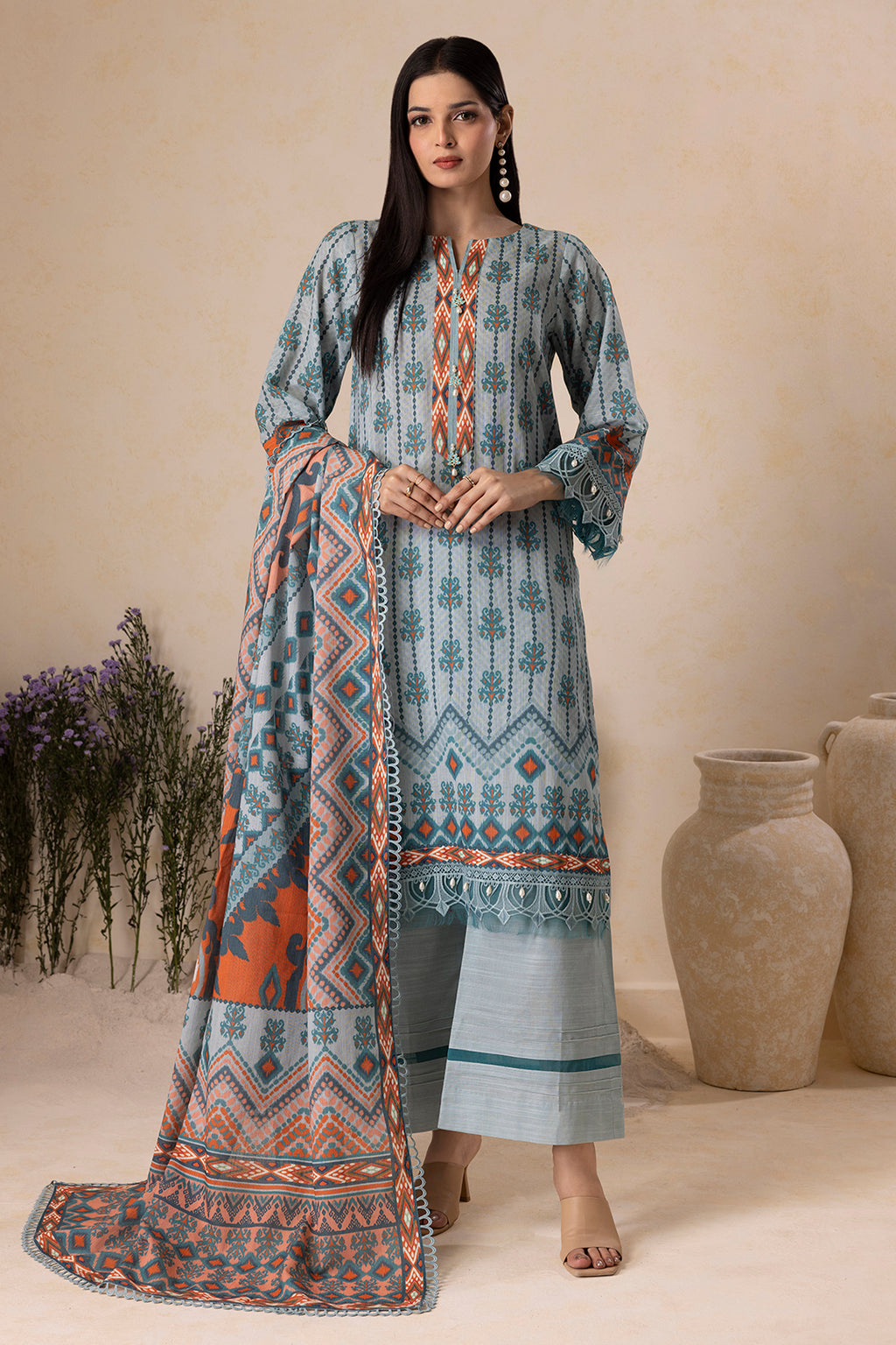 Shirt Shalwar Dupatta - 0136