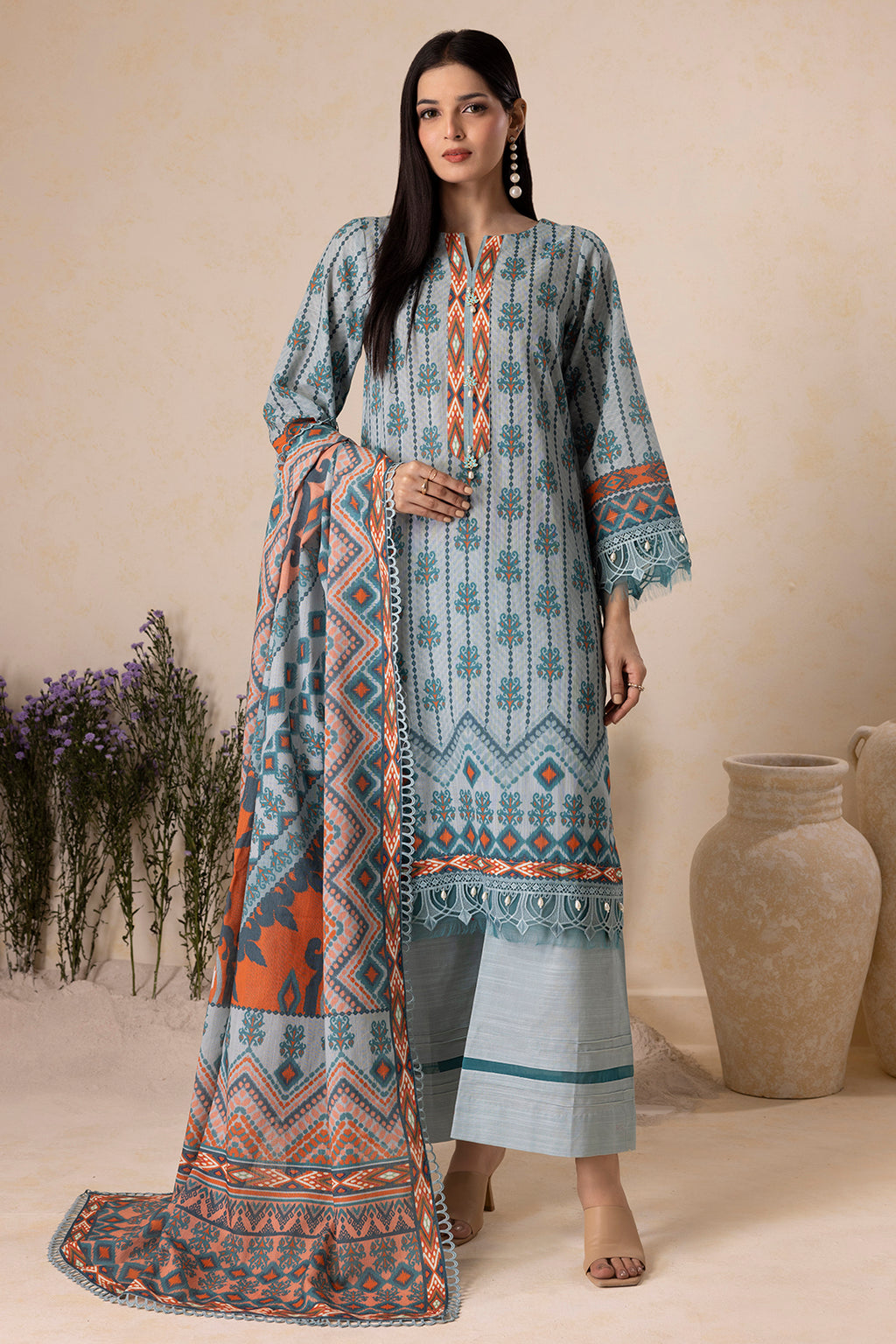 Shirt Shalwar Dupatta - 0136